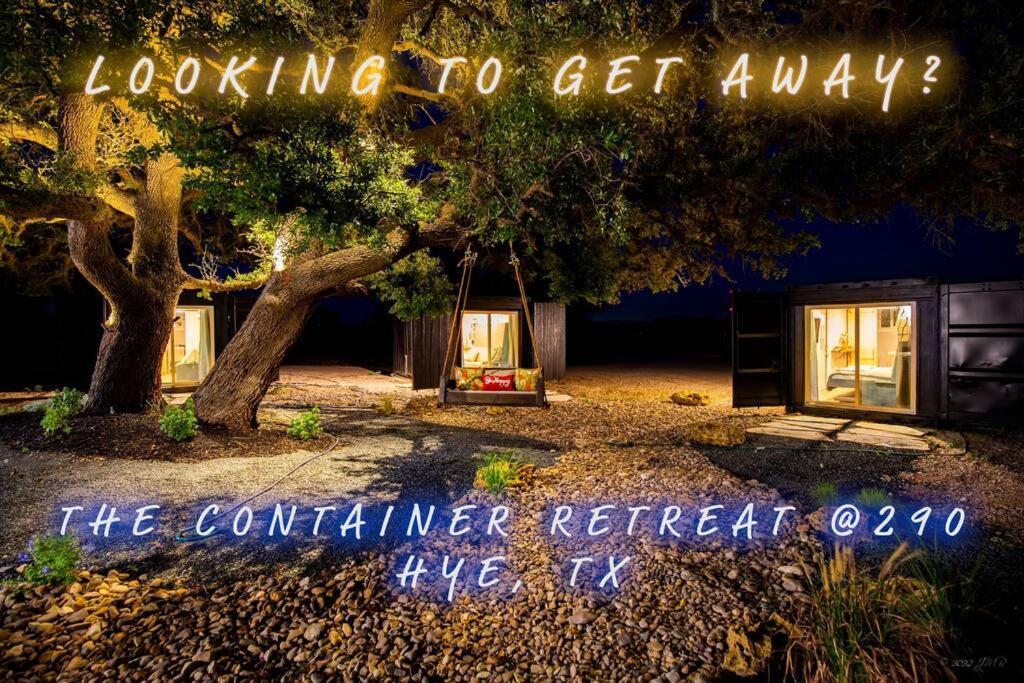 The Container Retreat @ 290 Wine Trail #10 Welcome Friends! Hye Extérieur photo
